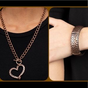 Reimagined Romance/ Come Under The Hammer - copper set